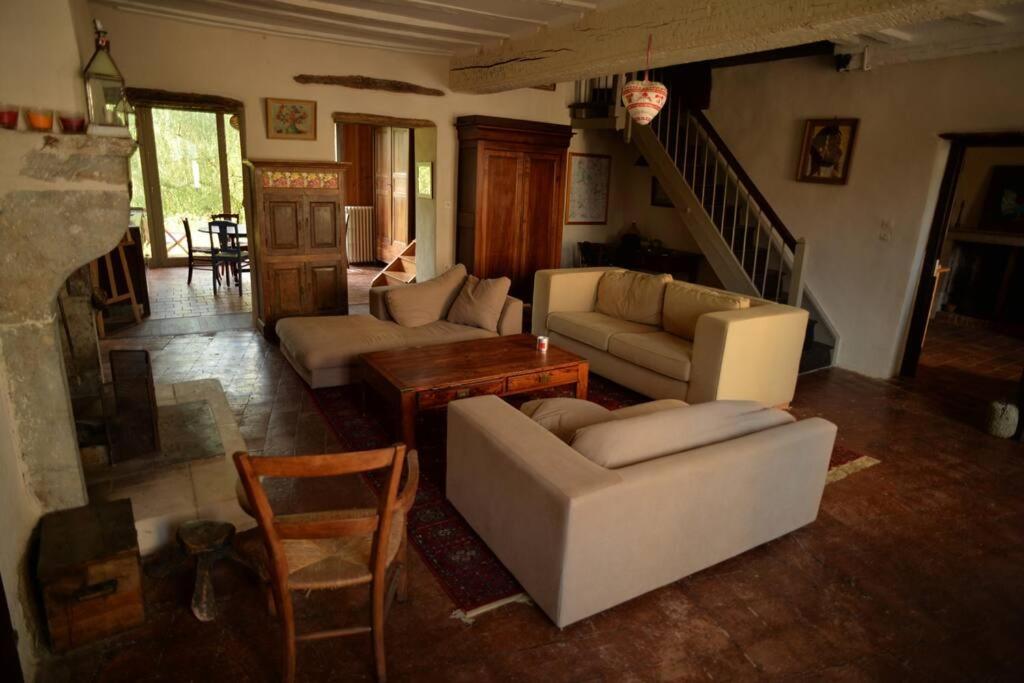 Belle Maison En Bourgogne - Auxois - Morvan Flee  Bagian luar foto